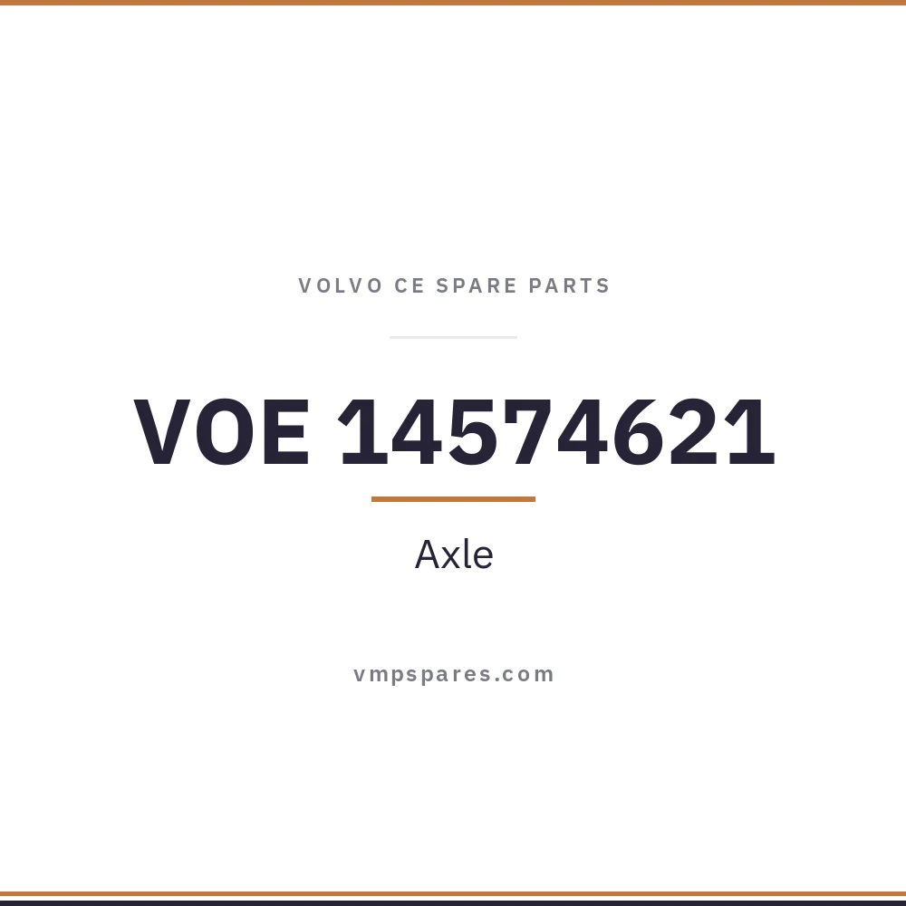 VOE 14574621 – Axle