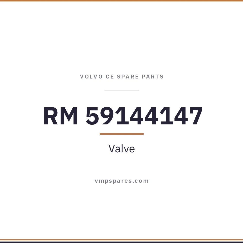 RM 59144147 – Valve