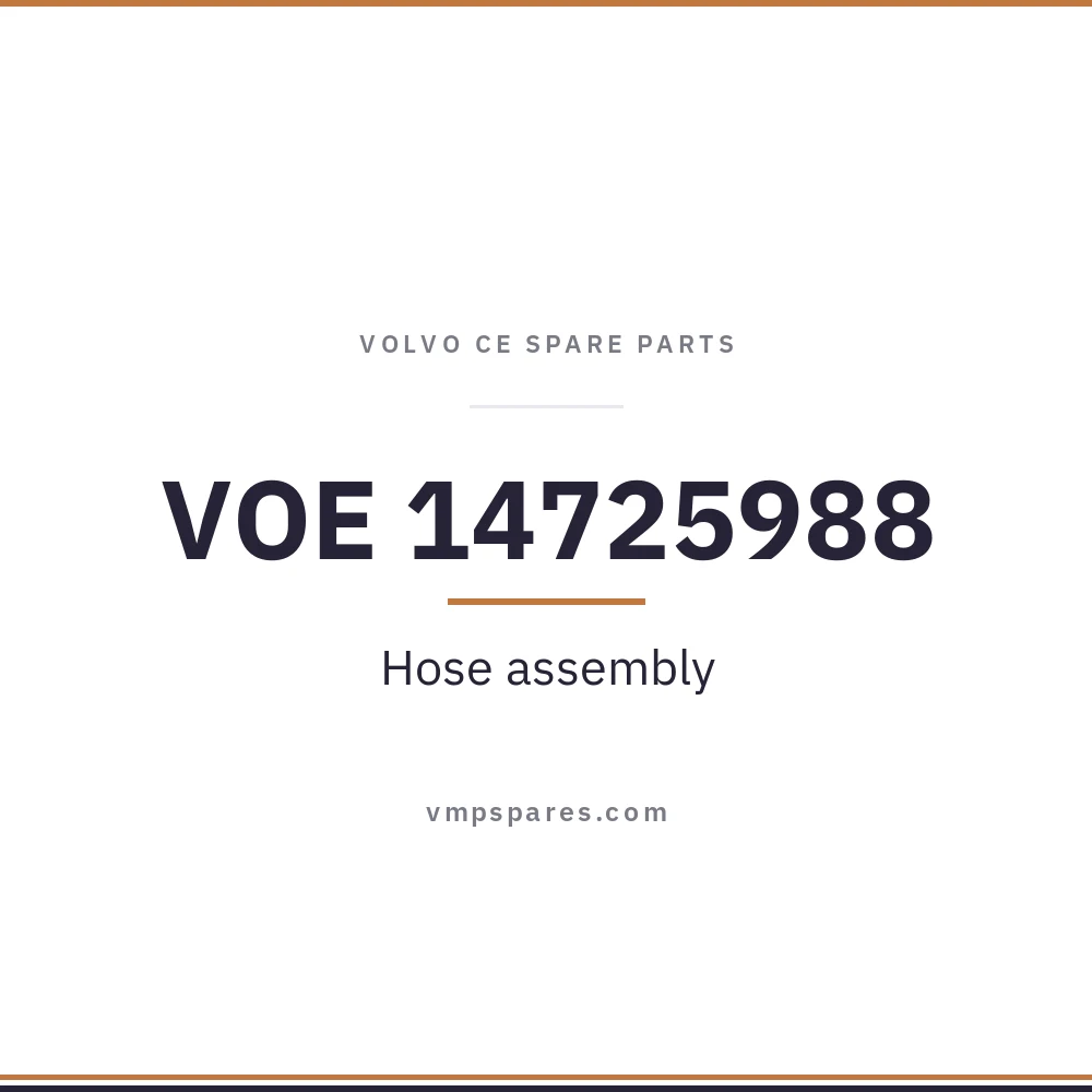 VOE 14725988 – Hose assembly