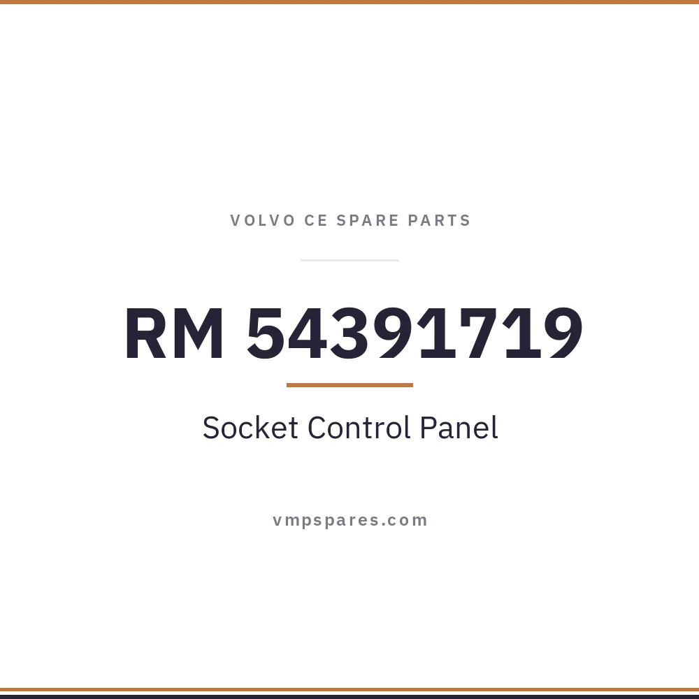 RM 54391719 – Socket Control Panel