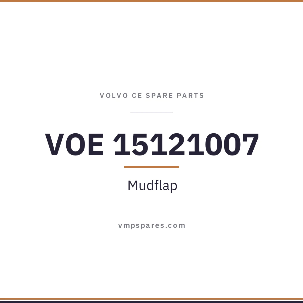 VOE 15121007 – Mudflap