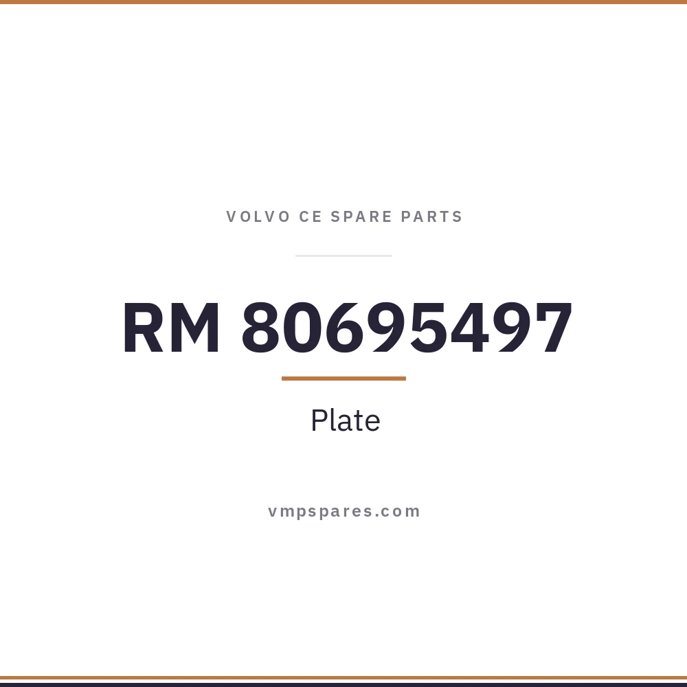 RM 80695497 – Plate