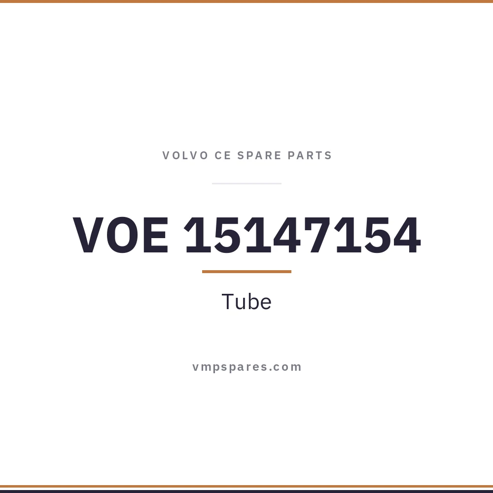 VOE 15147154 – Tube