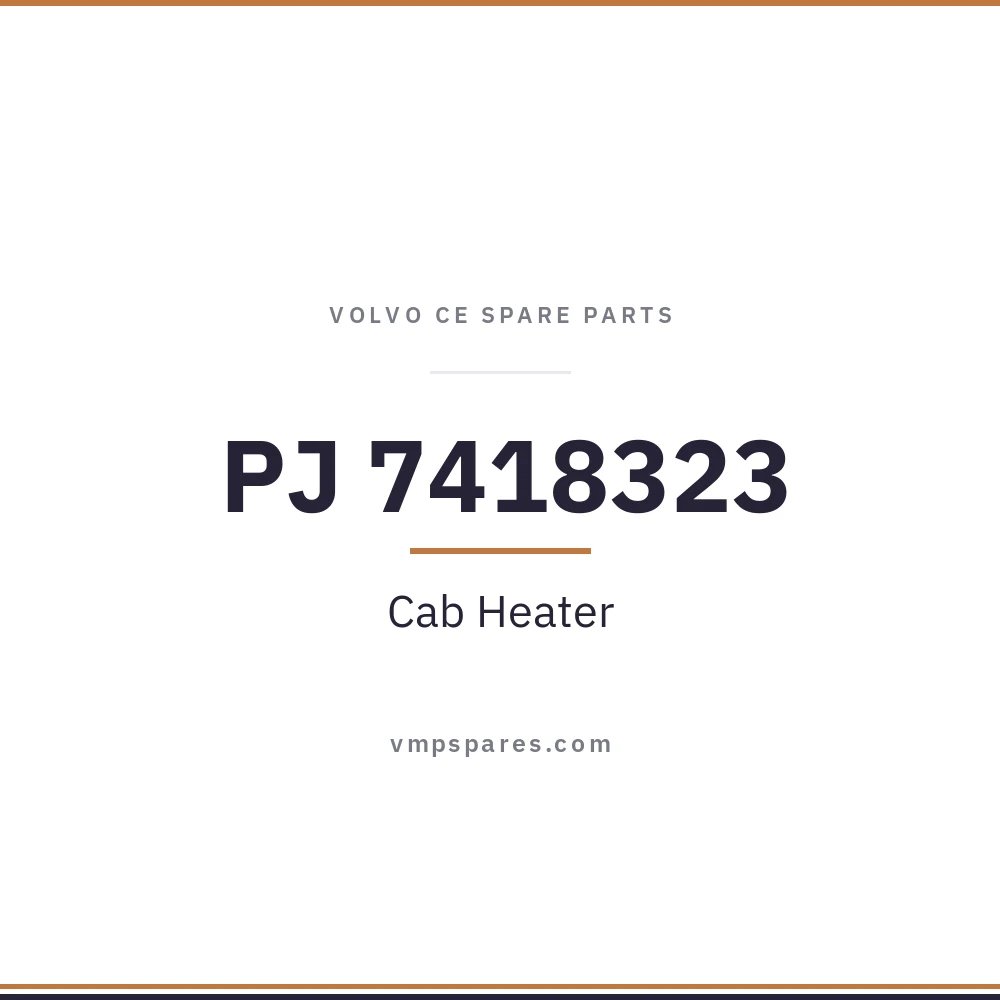 PJ 7418323 – Cab Heater