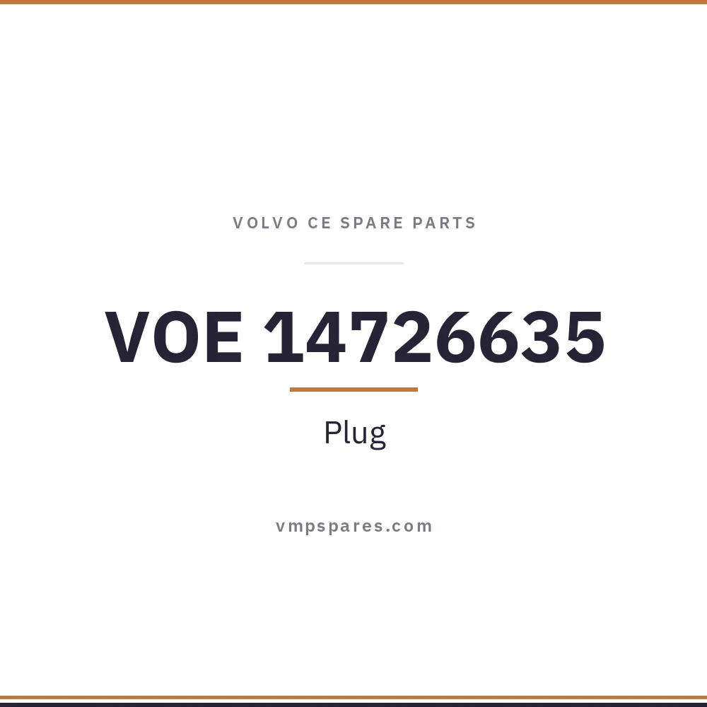 VOE 14726635 – Plug