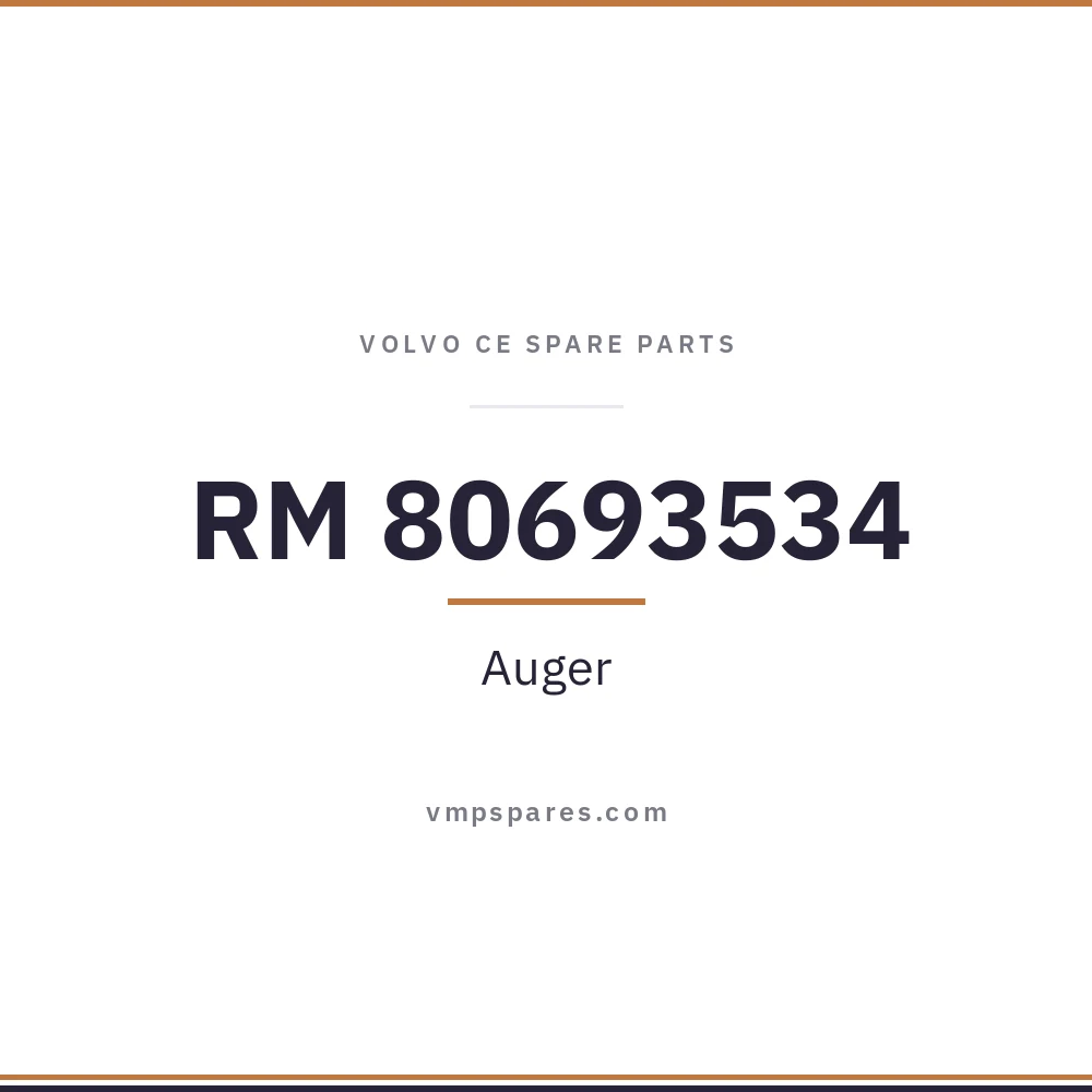 RM 80693534 – Auger