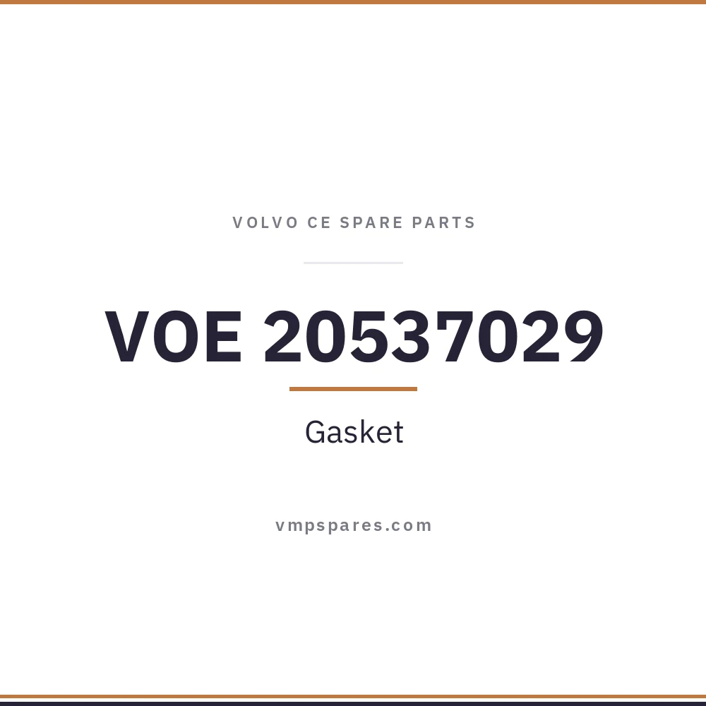 VOE 20537029 – Gasket