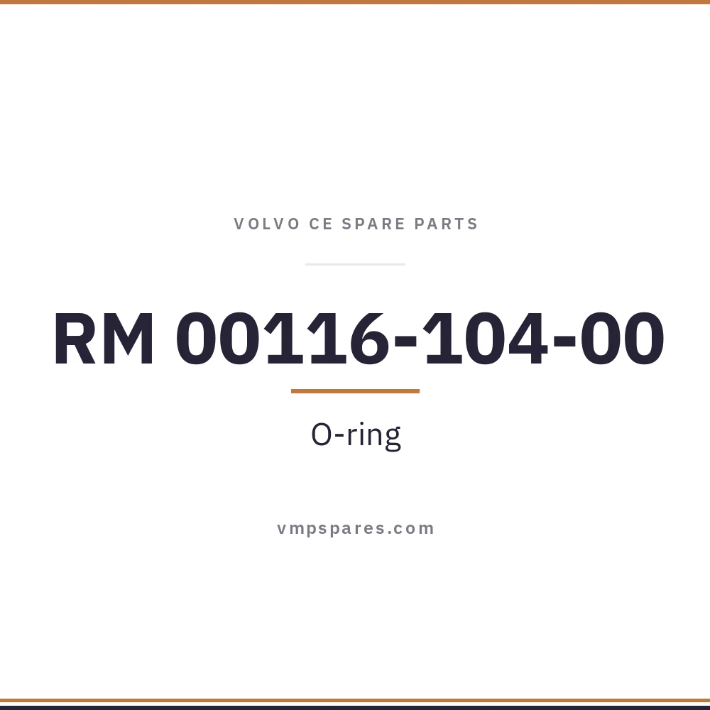 RM 00116-104-00 – O-ring