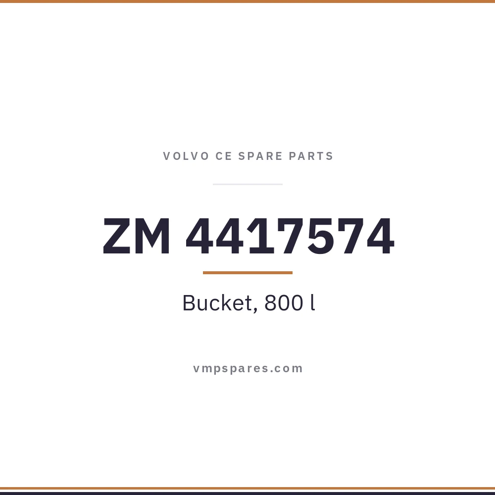 ZM 4417574 – Bucket, 800 l