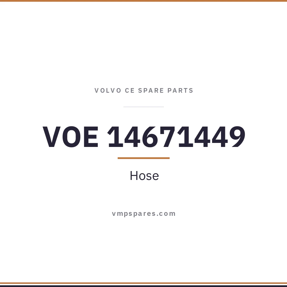 VOE 14671449 – Hose
