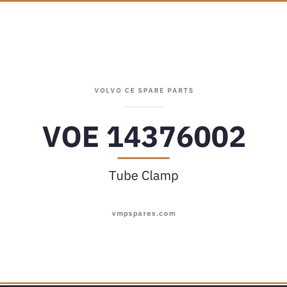VOE 14376002 – Tube Clamp