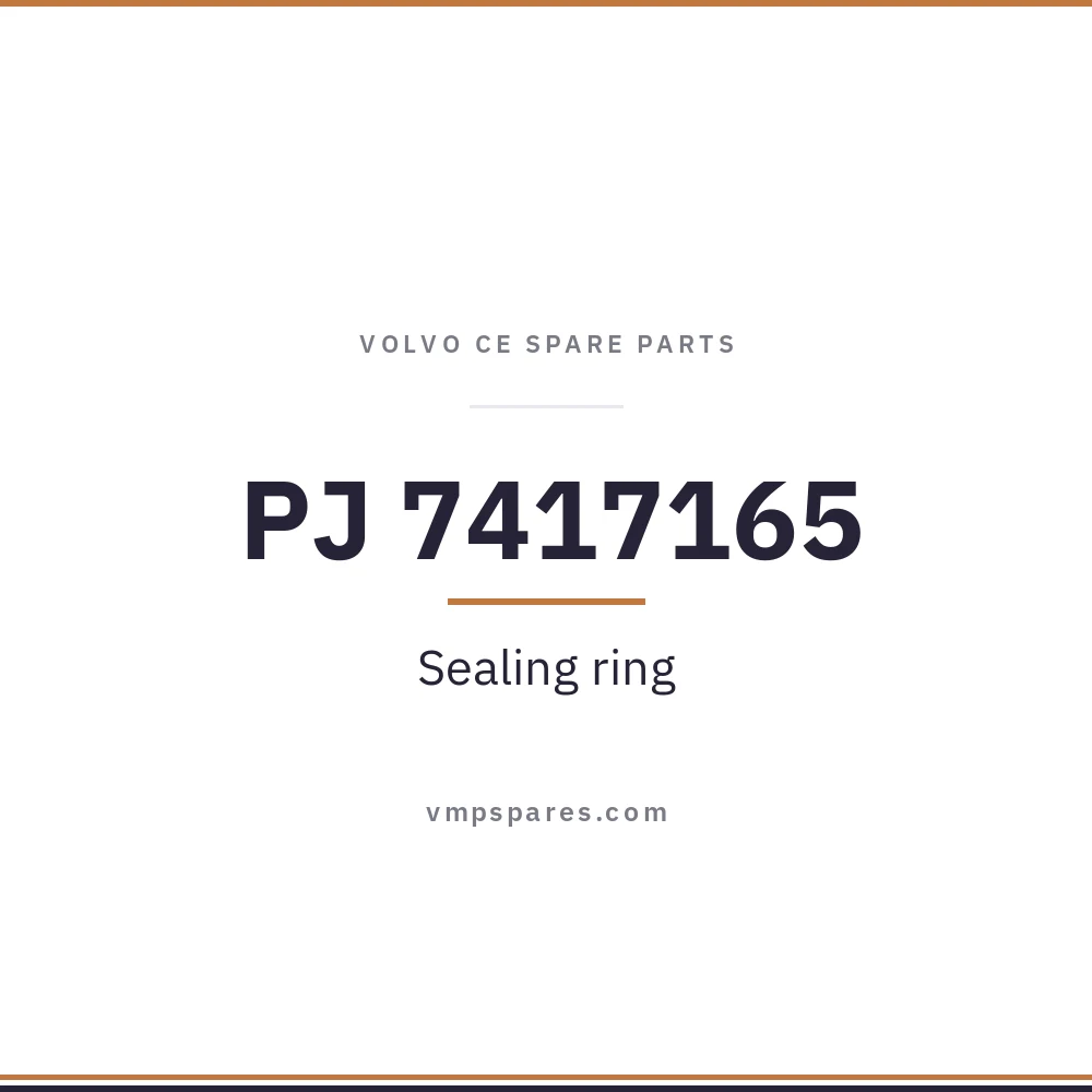 PJ 7417165 – Sealing ring