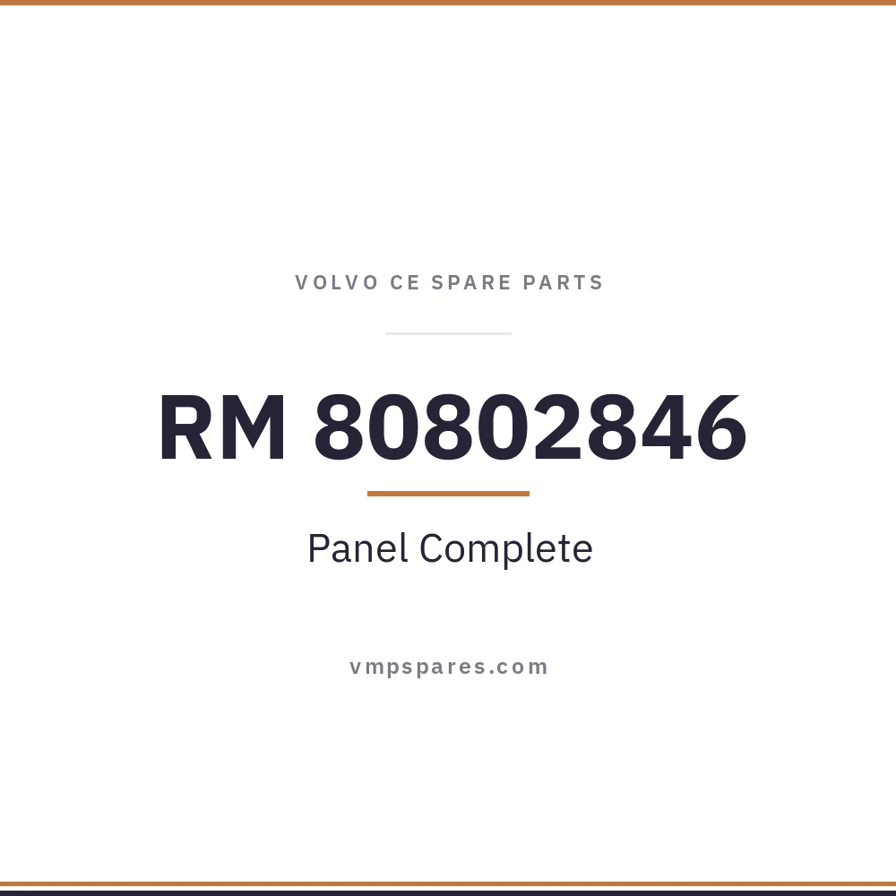 RM 80802846 – Panel Complete