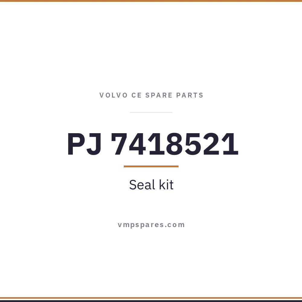 PJ 7418521 – Seal kit