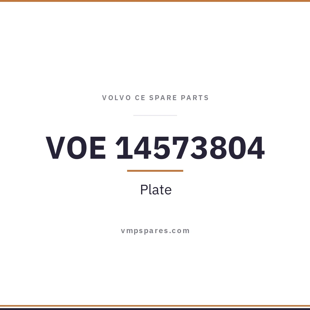 VOE 14573804 – Plate