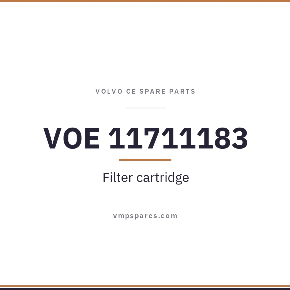 VOE 11711183 – Filter cartridge