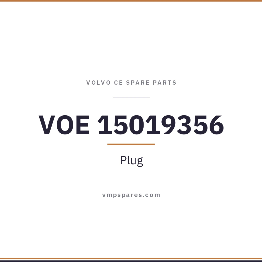 VOE 15019356 – Plug