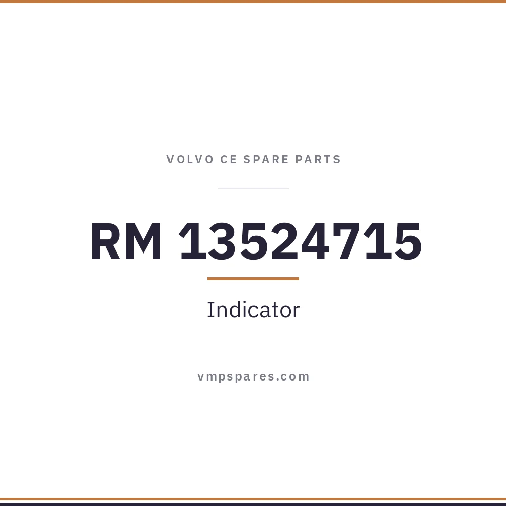 RM 13524715 – Indicator