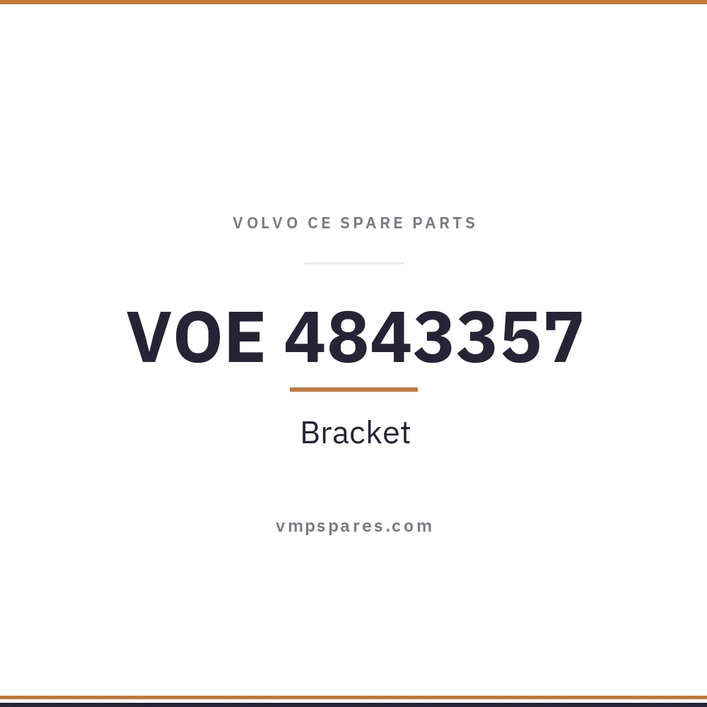 VOE 4843357 – Bracket