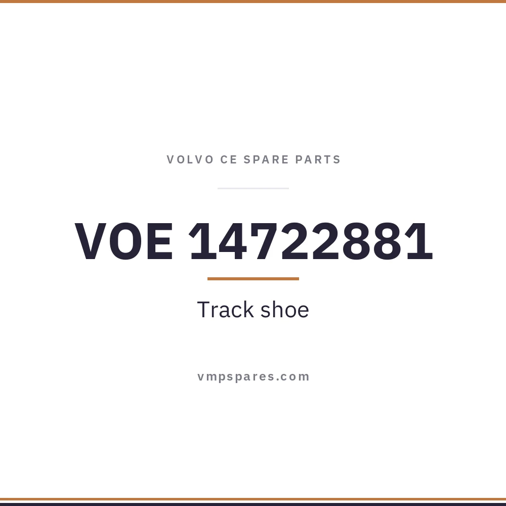 VOE 14722881 – Track shoe