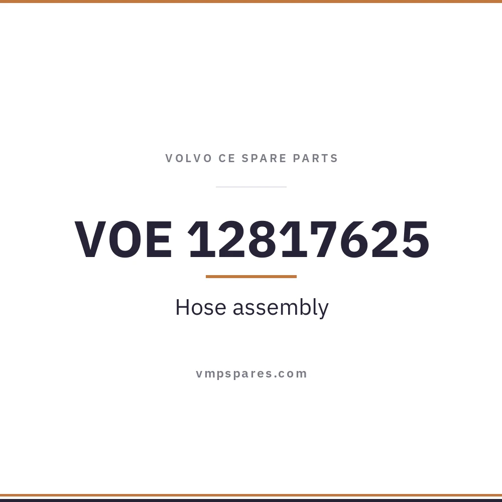 VOE 12817625 – Hose assembly