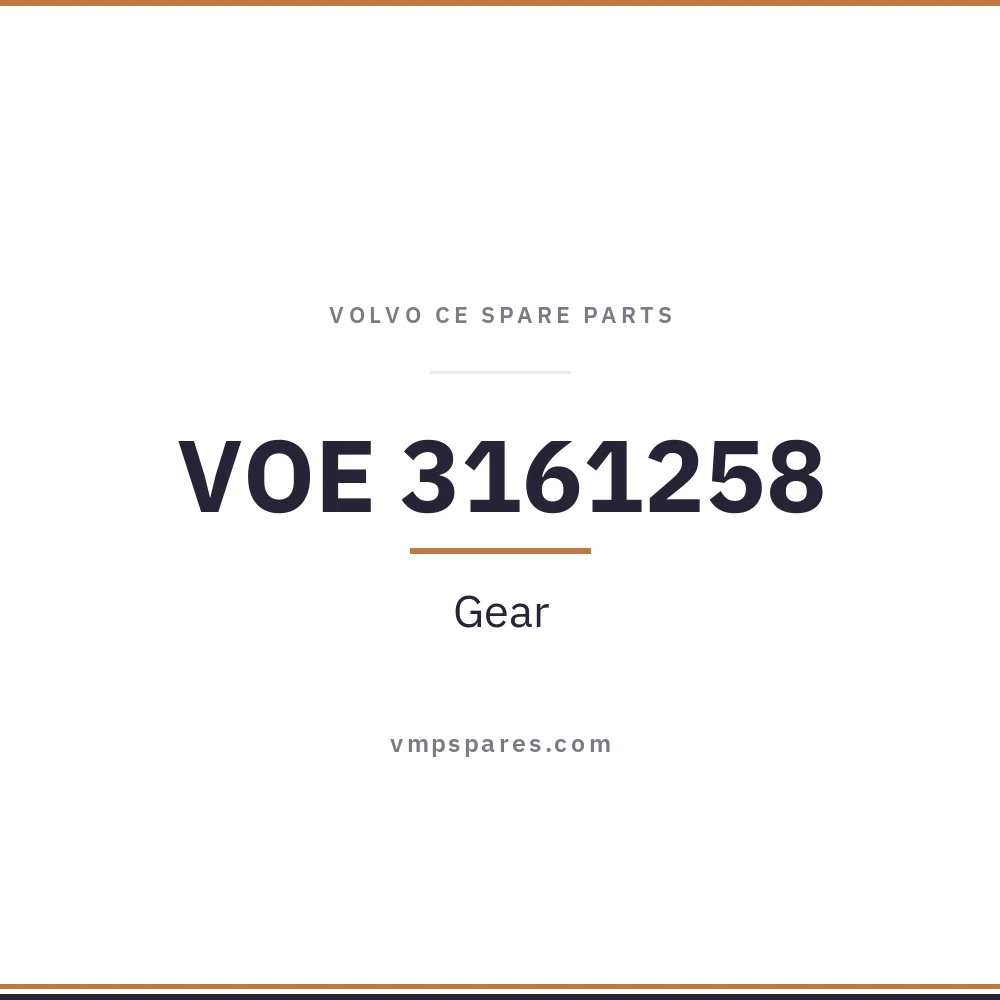 VOE 3161258 – Gear