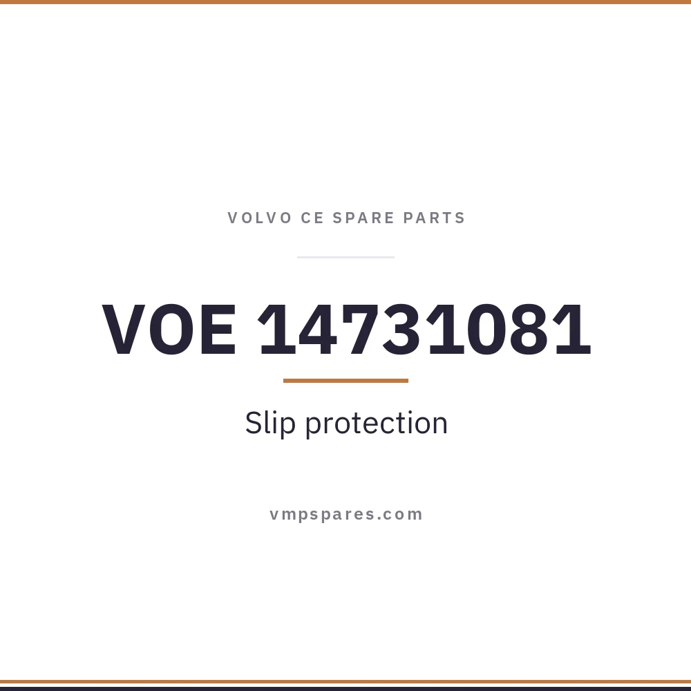 VOE 14731081 – Slip protection
