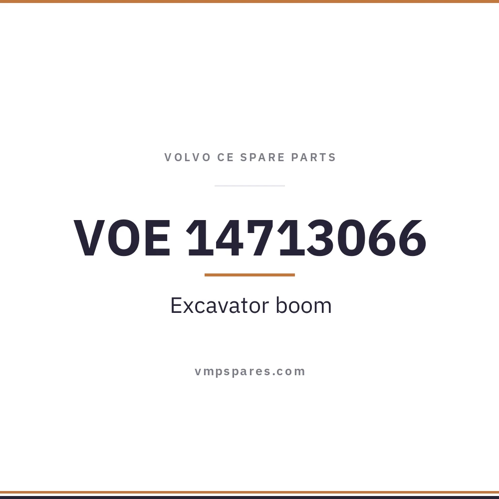 VOE 14713066 – Excavator boom