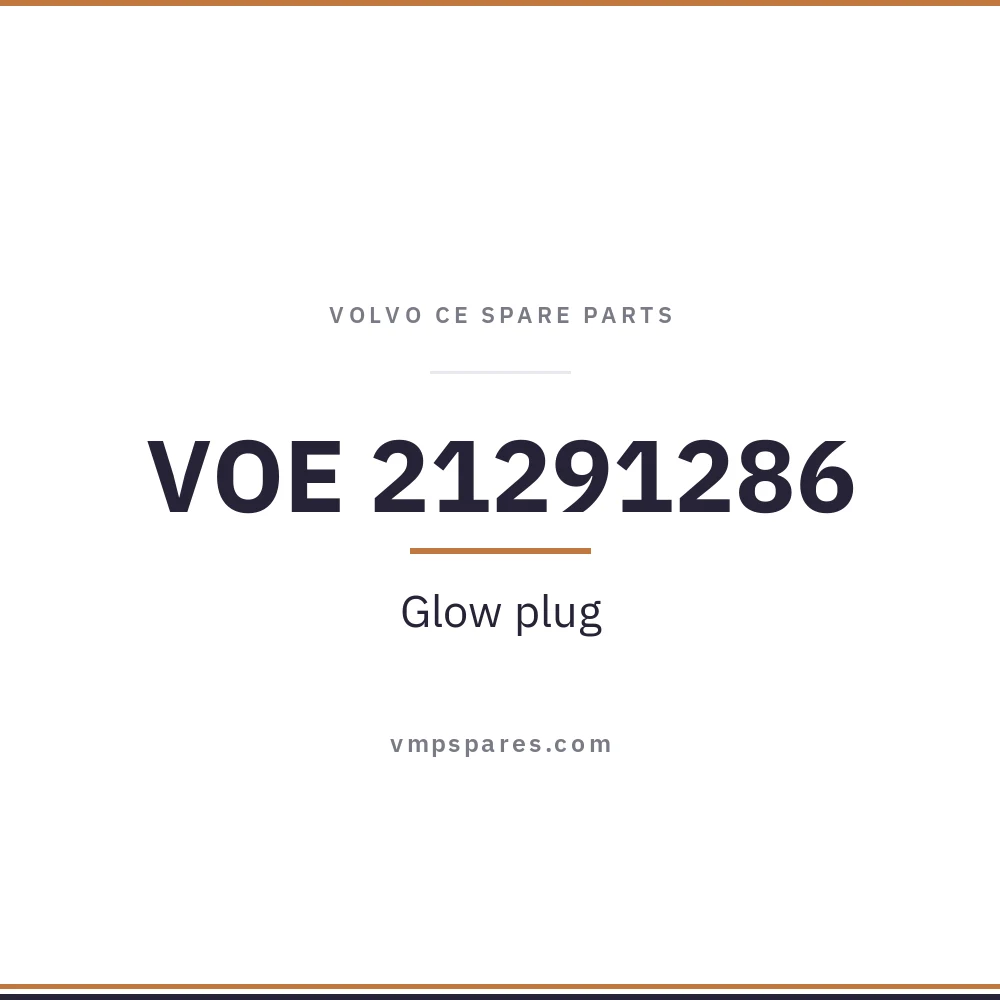 VOE 21291286 – Glow plug