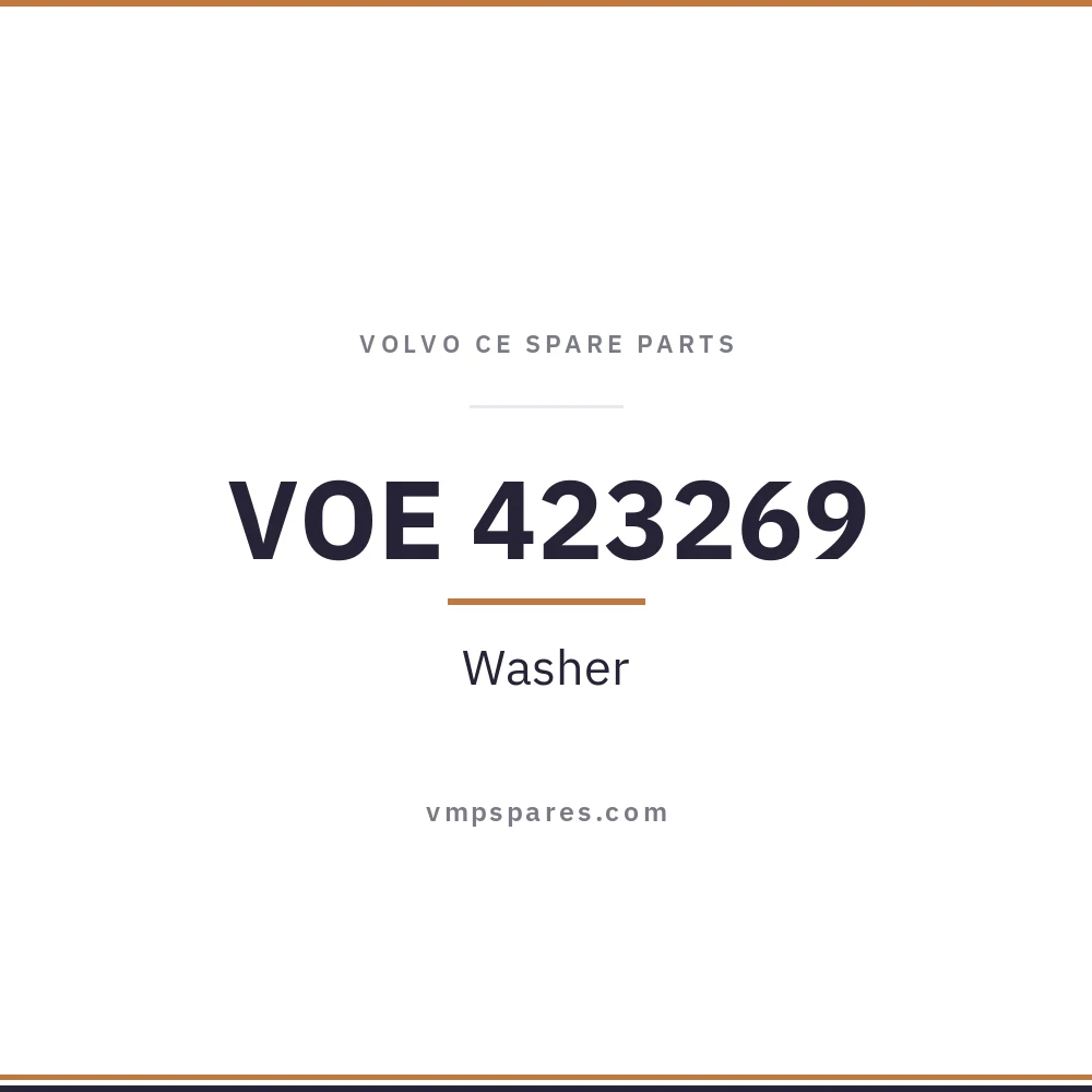 VOE 423269 – Washer