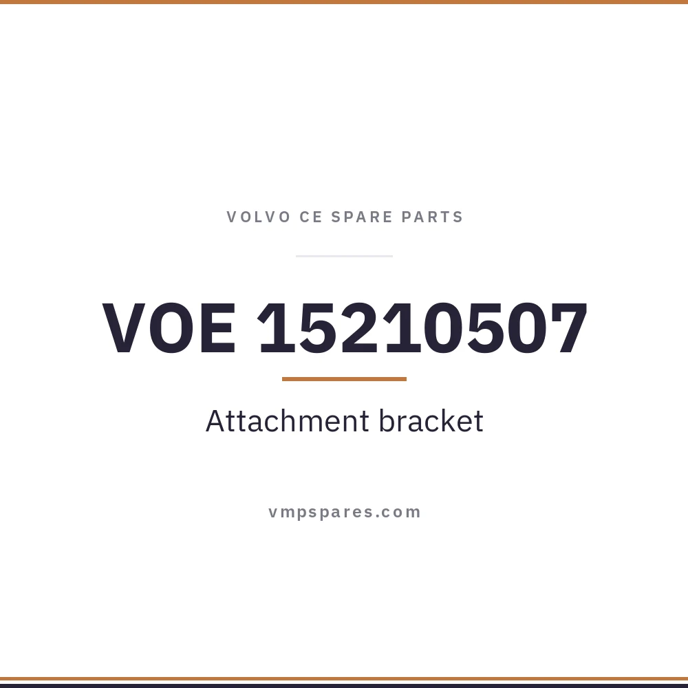 VOE 15210507 – Attachment bracket