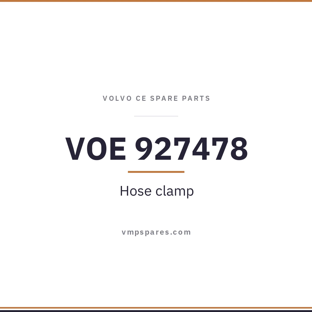 VOE 927478 – Hose clamp