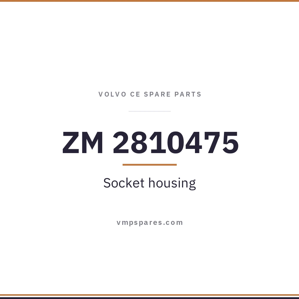 ZM 2810475 – Socket housing