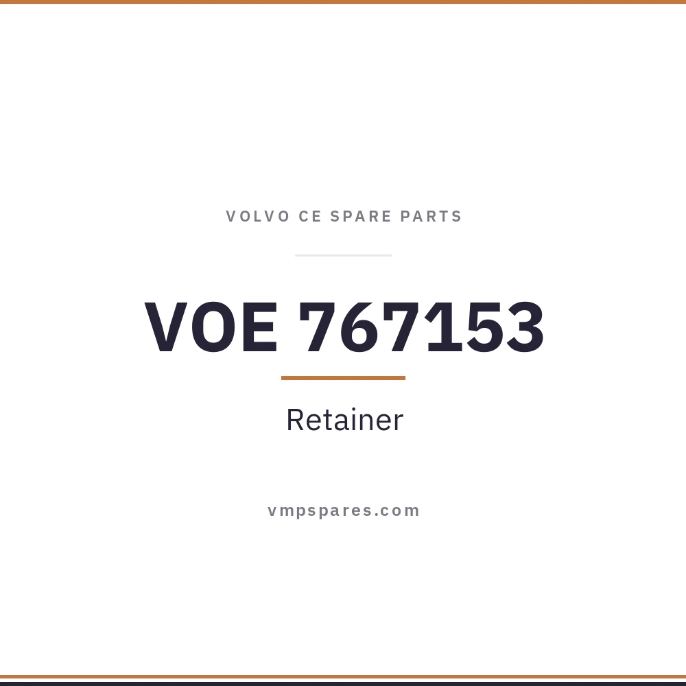 VOE 767153 – Retainer