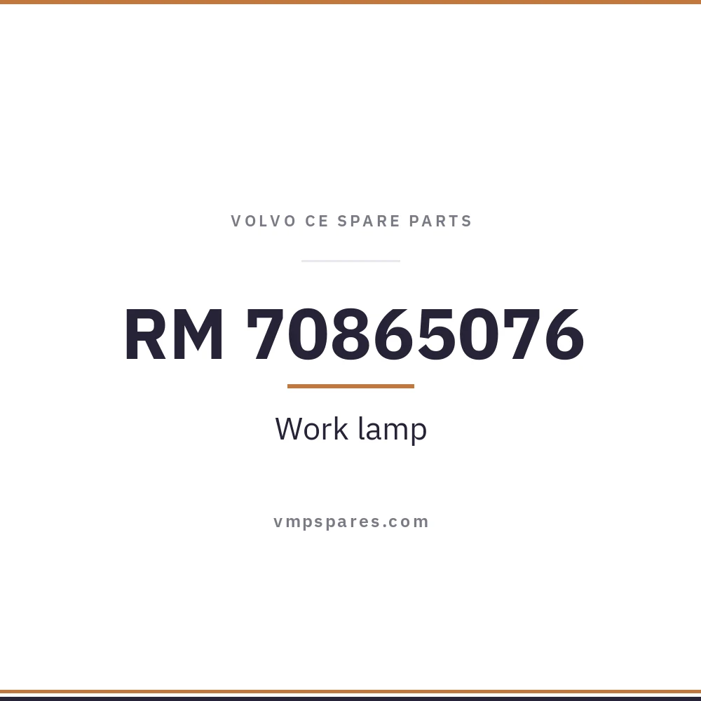 RM 70865076 – Work lamp