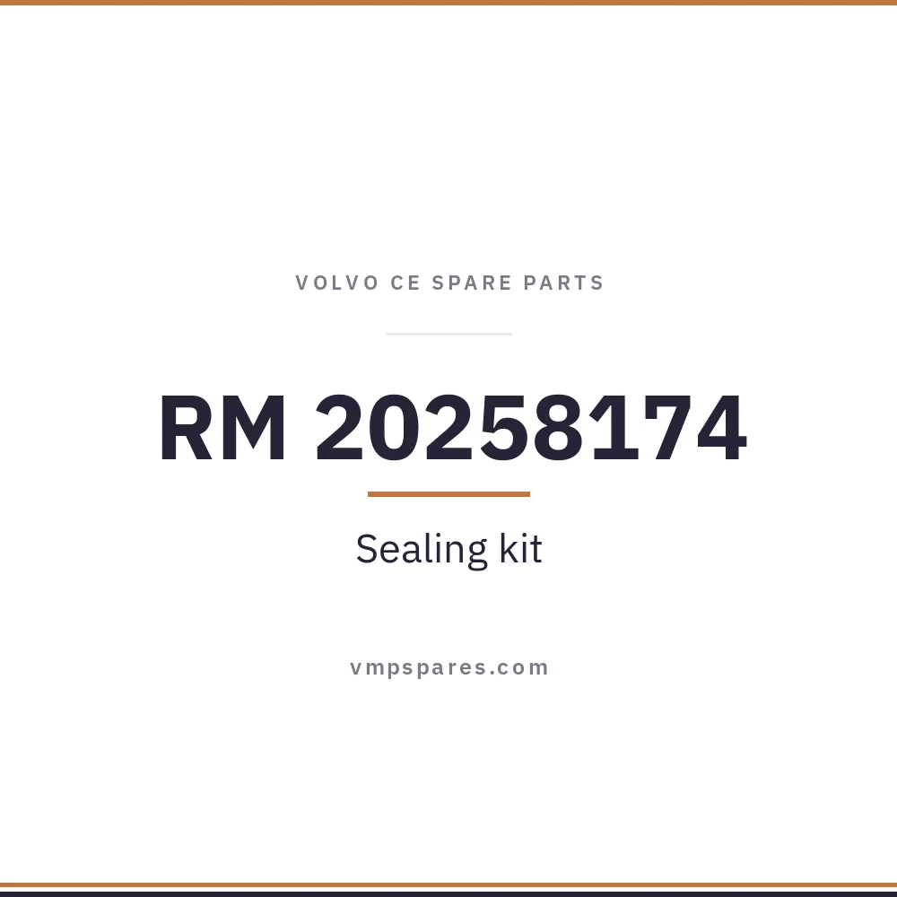 RM 20258174 – Sealing kit