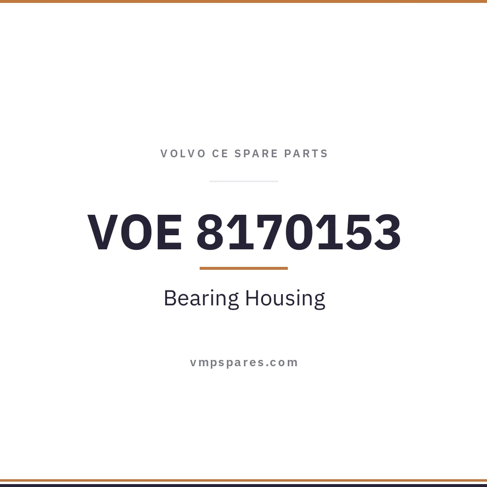 VOE 8170153 – Bearing Housing