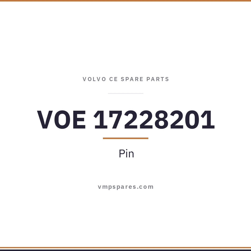 VOE 17228201 – Pin