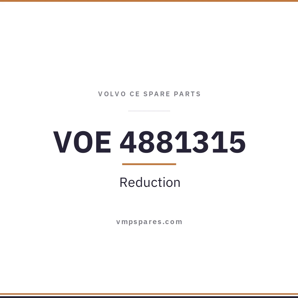 VOE 4881315 – Reduction