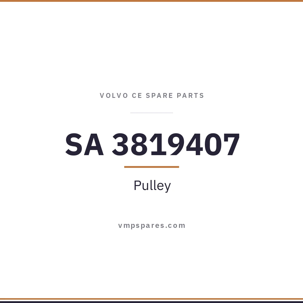 SA 3819407 – Pulley