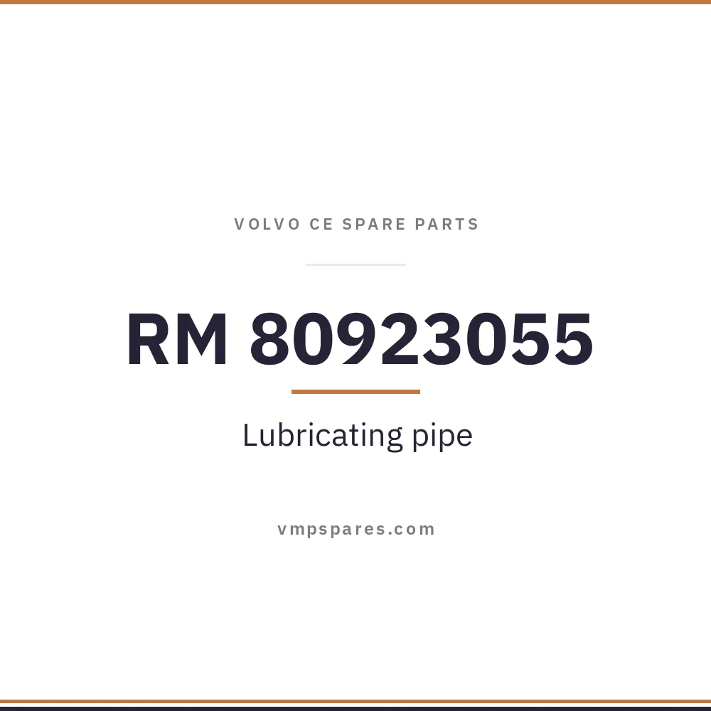 RM 80923055 – Lubricating pipe