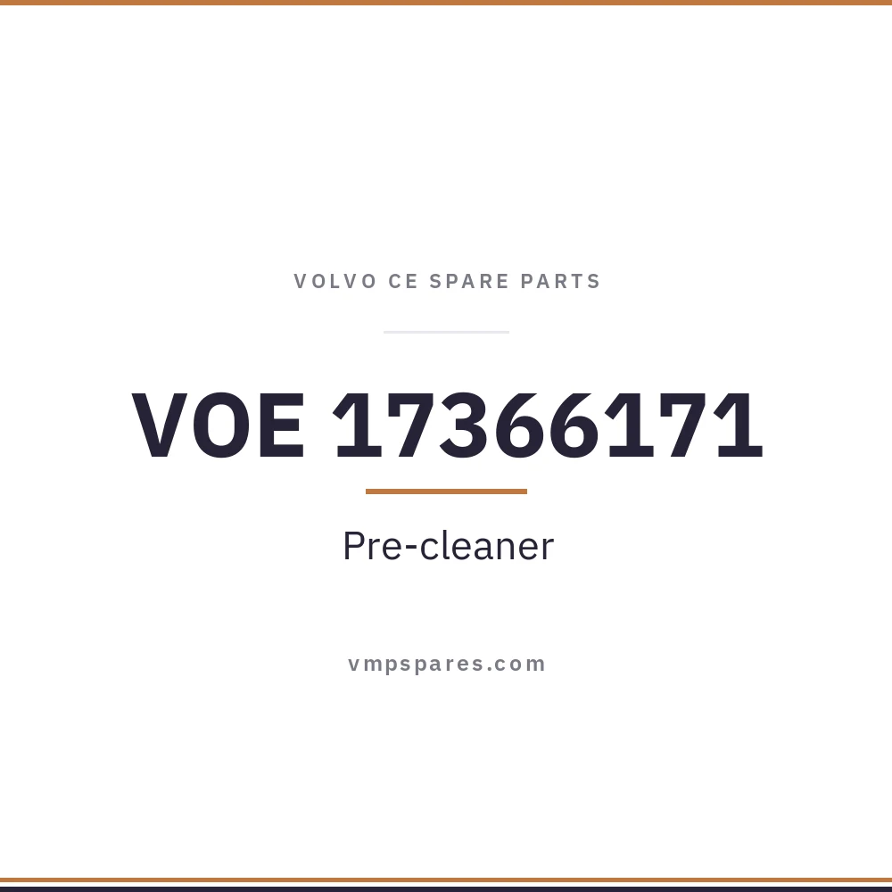 VOE 17366171 – Pre-cleaner