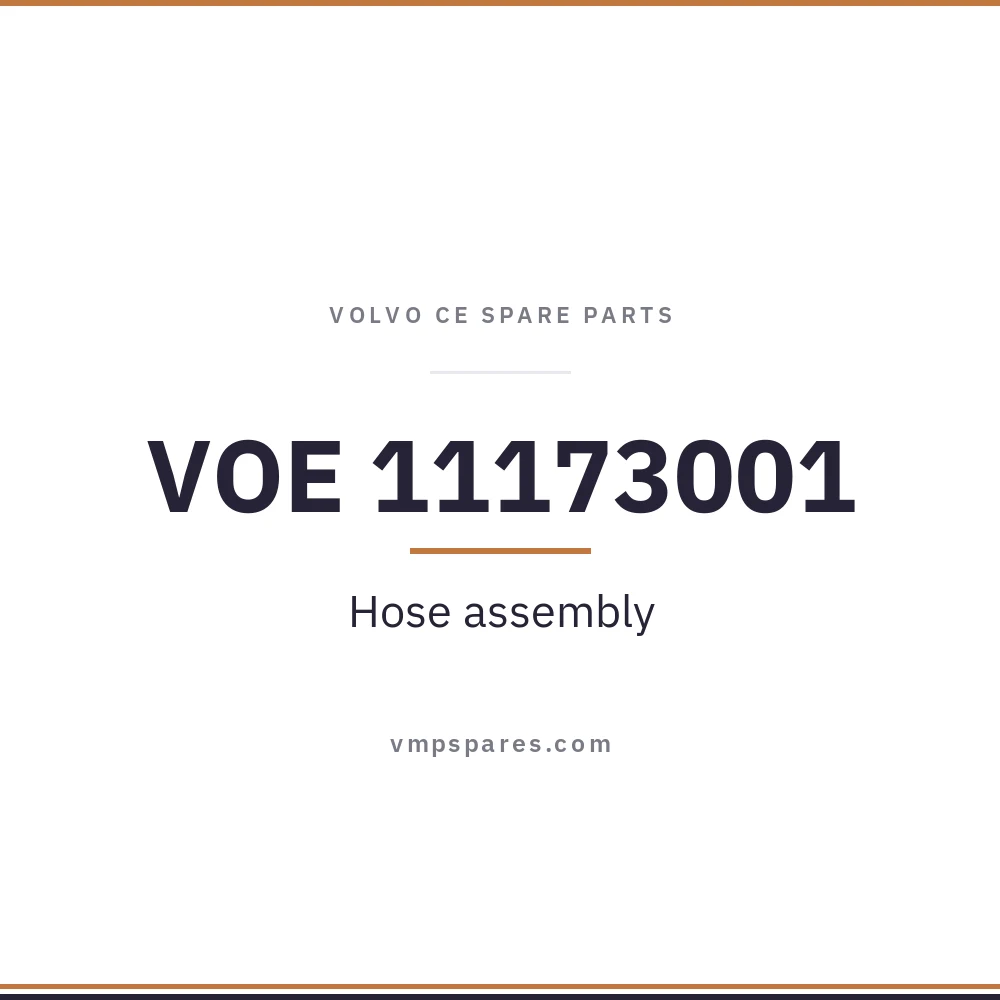VOE 11173001 – Hose assembly