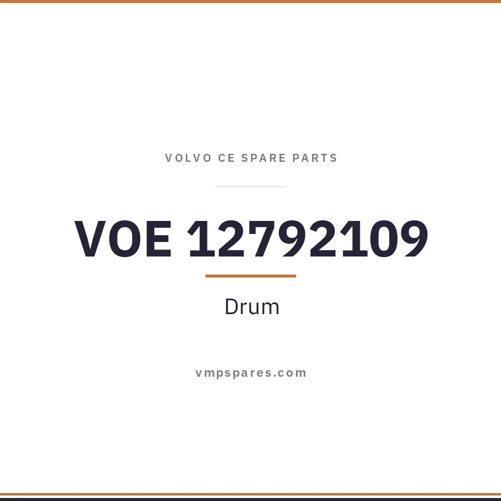 VOE 12792109 – Drum