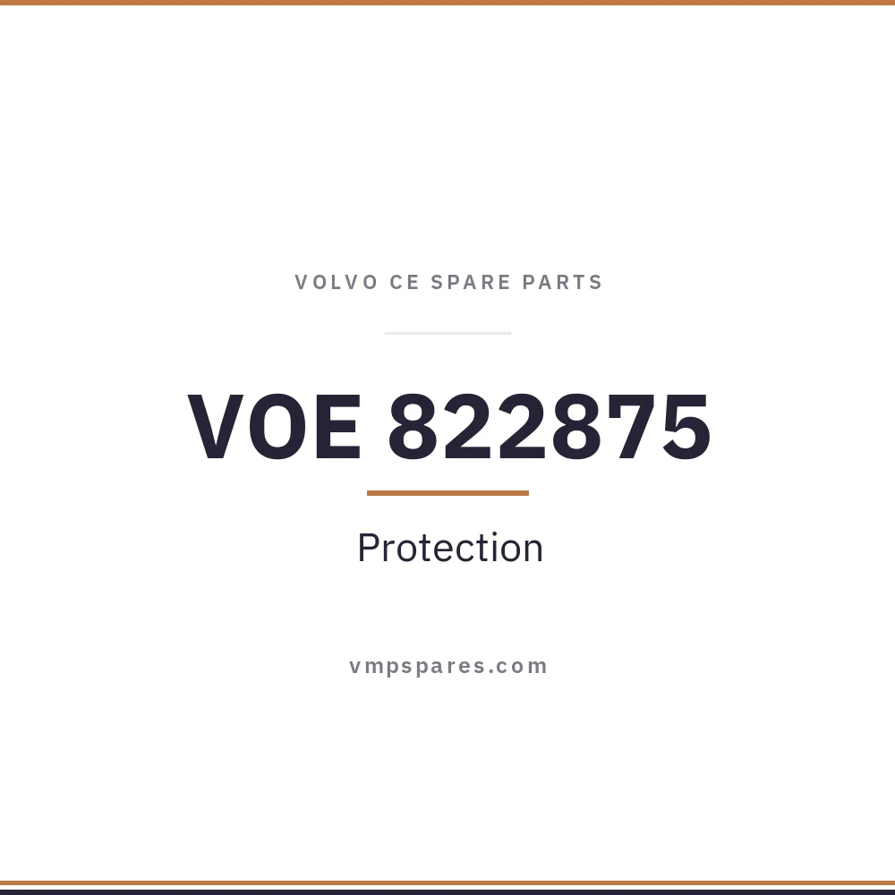 VOE 822875 – Protection