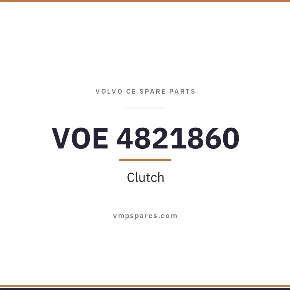 VOE 4821860 – Clutch