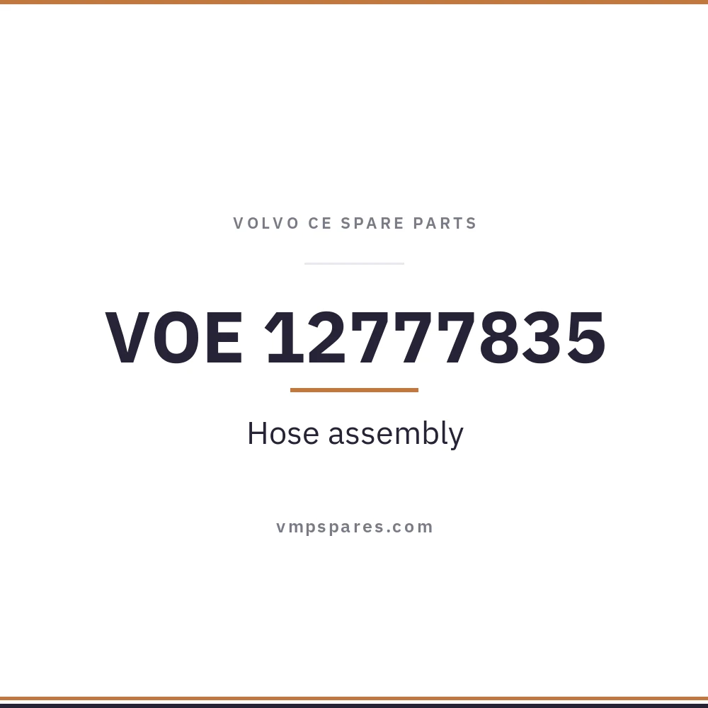 VOE 12777835 – Hose assembly