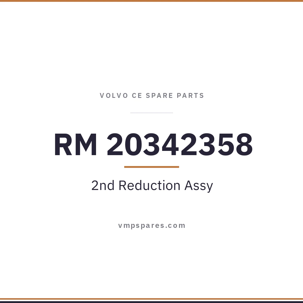 RM 20342358 – 2nd Reduction Assy