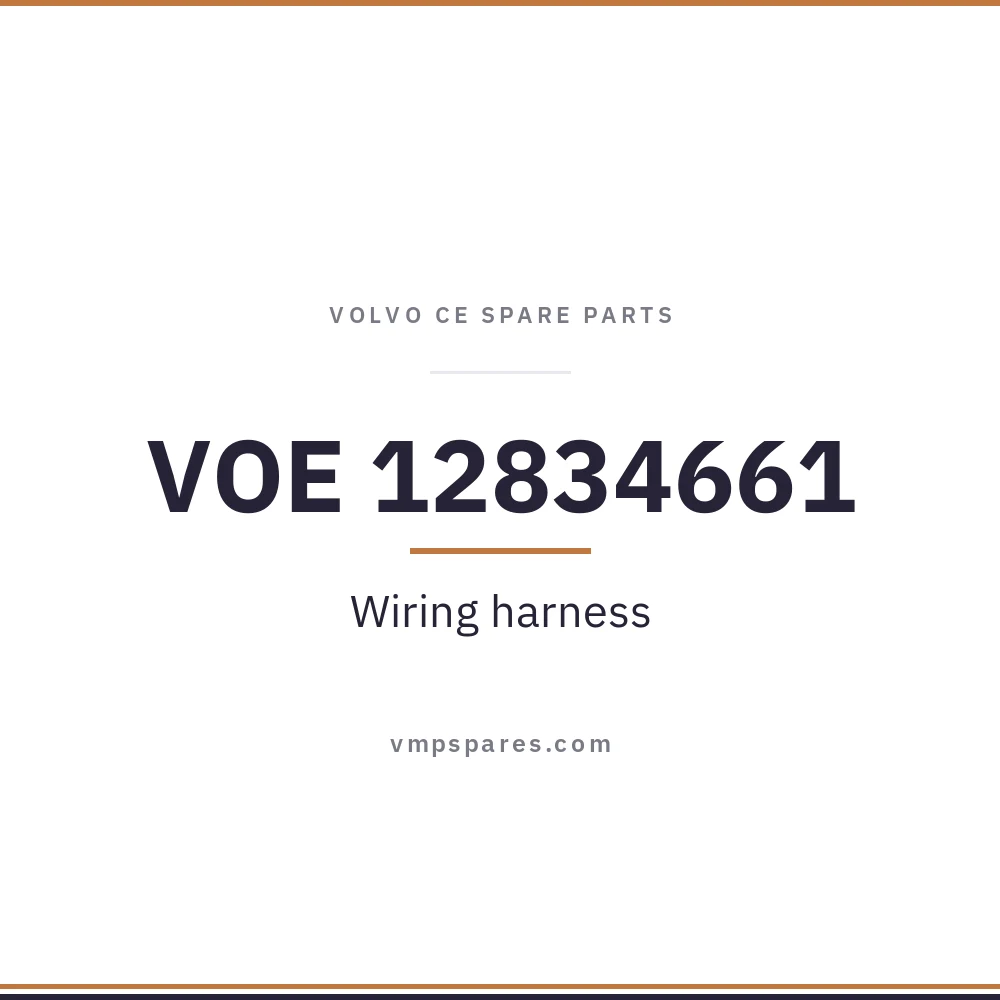 VOE 12834661 – Wiring harness
