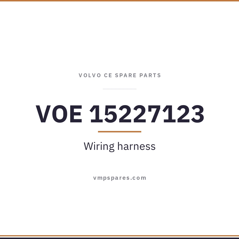 VOE 15227123 – Wiring harness